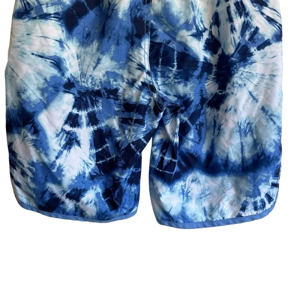GAP Ocean Blue Tie-Dye Board‎ Shorts SPF 50+ NWT
